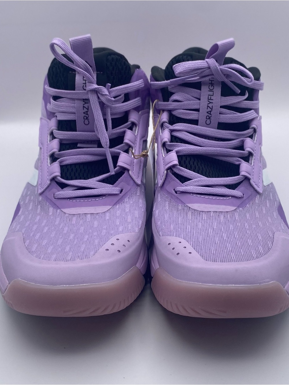 Adidas Crazyflight 6 Mid Womens Size 8 Purple Volleyball Indoor HP7031 NEW